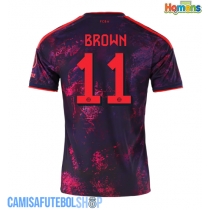 Camisa de time de futebol Bayern Munich Nathaniel Brown #11 Replicas 3º Equipamento 2026-27 Manga Curta